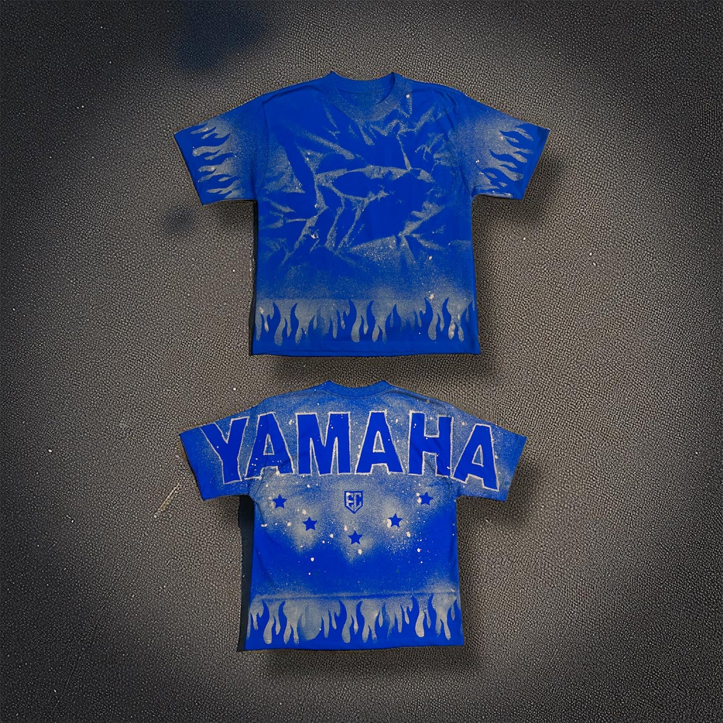 Blue Oversize Tie-Die EC T-Shirt